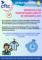 Accord temps d’habillage 2025
